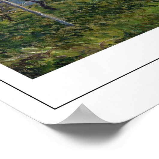 Alfred Sisley Zedign Art Poster #5 (Hoek)