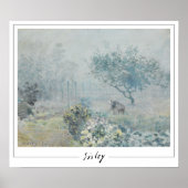 Alfred Sisley Zedign Art Poster #8 (Voorkant)