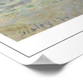 Alfred Sisley Zedign Art Poster #8 (Hoek)