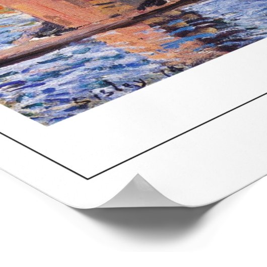 Alfred Sisley Zedign Art Poster #83 (Hoek)