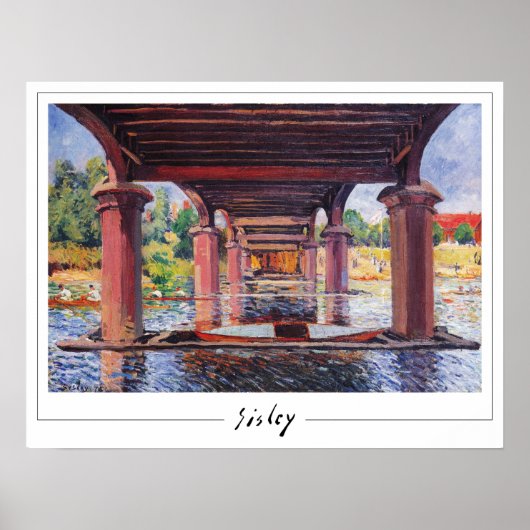 Alfred Sisley Zedign Art Poster #83 (Voorkant)