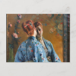 Alfred Stevens The Japans Parisian Briefkaart