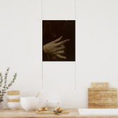 Alfred Stieglitz Georgia O’Keeffe Hand Foto Poster (Keuken)