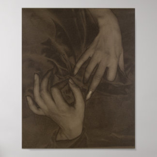 Alfred Stieglitz-Georgia O’Keeffe Hands Foto Poster