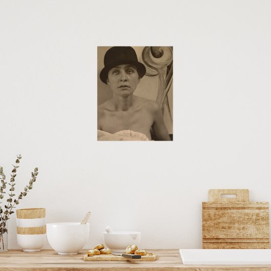 Alfred Stieglitz Georgia O’Keeffe Portret Poster (Keuken)