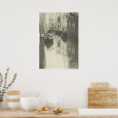 Alfred Stieglitz Venetiaans kanaal Foto Poster (Keuken)