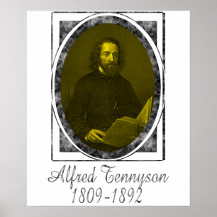 Alfred Tennyson Poster
