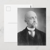 Alfred Thayer Mahan Briefkaart (Voorkant / Achterkant)