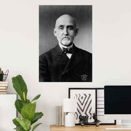 Alfred Thayer Mahan Poster (Thuiskantoor)
