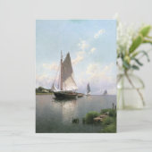 Alfred Thompson Bricher - Blue Point, Long Island Kaart (Staand voorkant)