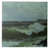 Alfred Thompson Bricher  Seacape Tegeltje (Voorkant)