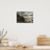 Alfred Wahlberg - Moonlight, Fjallbacka Poster (Keuken)