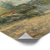 Alfred Wahlberg - Sommarlandskap Poster (Hoek)