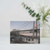 Alfred Zappa Memorial Bridge Briefkaart (Staand voorkant)
