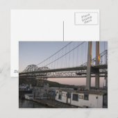 Alfred Zappa Memorial Bridge Briefkaart (Voorkant / Achterkant)