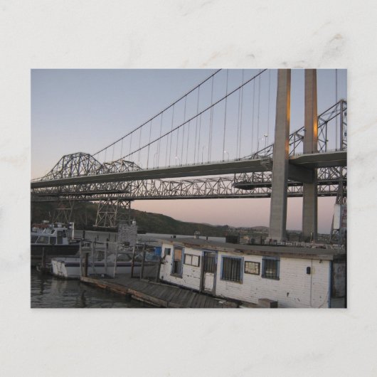Alfred Zappa Memorial Bridge Briefkaart (Voorkant)
