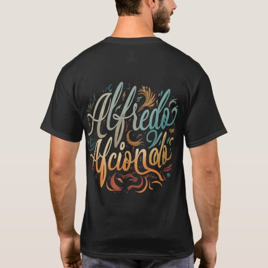 Alfredo Aficionado T-shirt (Achterkant)