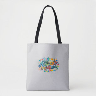 Alfredo Aficionado T-shirt – Pasta Liefhebber Food Tote Bag