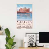 Alfredo Kraus Auditorium Print Huidige Reis (Thuiskantoor)