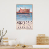 Alfredo Kraus Auditorium Print Huidige Reis (Keuken)