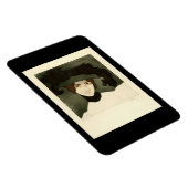 Alfredo Müller, Portrait Cléo de Mérode 1900 Poste Magneet (Rechterzijde)