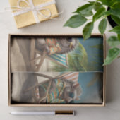 Alfredo & Valentino aan de Cote d'Azur Tissuepapier (Geschenk)