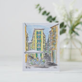 Alfresco Dining in Old Nice | Nice, Frankrijk Briefkaart (Staand voorkant)