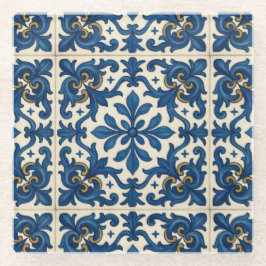 💙 "Alfresco & Fabulous" Glazen Onderzetter