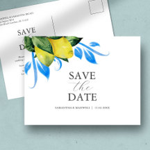 Alfresco Huwelijksthema Save The Date