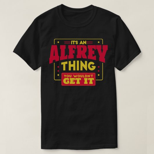Alfrey T-shirt (Design voorkant)