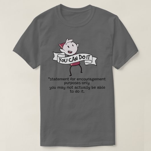 Alfur Hilda je kunt het doen T-shirt (Design voorkant)