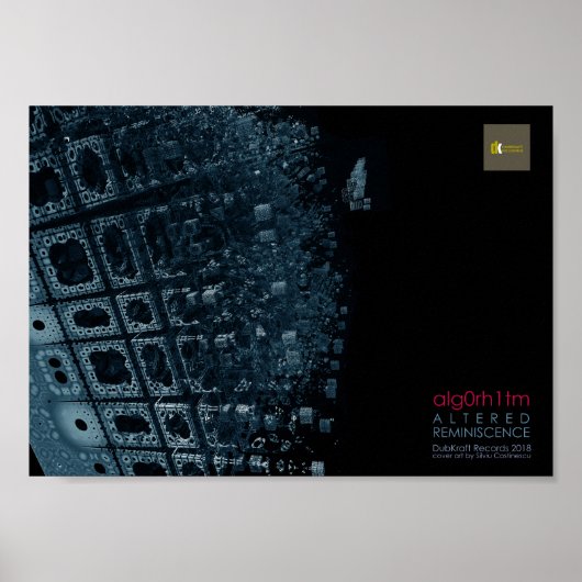 Alg0rh1tm - Album Art Poster Album (Voorkant)