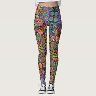 "Algaehuasca" Druk Leggings af van Dax + Haeckel