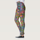 "Algaehuasca" Druk Leggings af van Dax + Haeckel (Links)