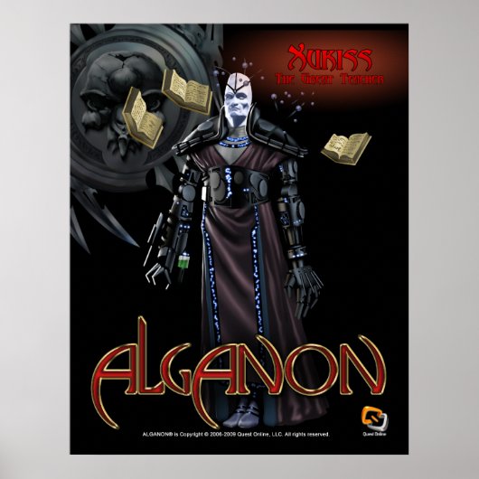 Alganon Xukiss Deity Poster (Voorkant)