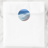 Algarve Beach, Portugal Ronde Sticker (Tas)