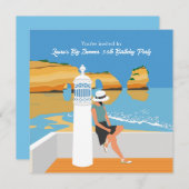 Algarve bezoekt de grote verjaardagsfeestdag (Voorkant / Achterkant)