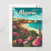 Algarve Coast Briefkaart (Voorkant / Achterkant)
