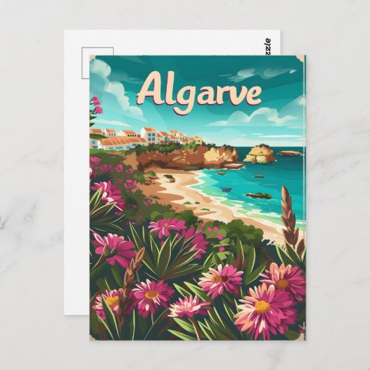 Algarve Coast Briefkaart (Voorkant / Achterkant)