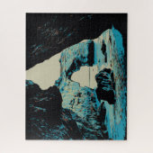 Algarve gift Portugal, Marinha strand Jigzaag Puzz Legpuzzel (Verticaal)