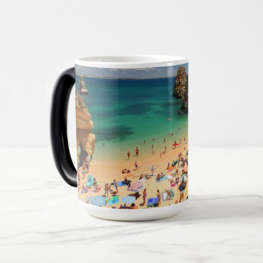 Algarve - Het echte Portugal Magische Mok (Voorkant links)