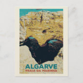 Algarve Marinha Beach arches, Portugal Briefkaart (Voorkant)