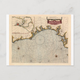 Algarve Portugal 1690 Briefkaart