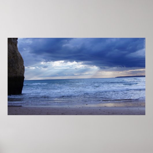 Algarve – Portugal – Beach – Strand – Sea – Meer Poster (Voorkant)