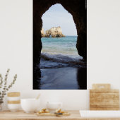 Algarve - Portugal - Beach - Strand - Zee - Meer Poster (Keuken)