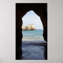 Algarve - Portugal - Beach - Strand - Zee - Meer Poster