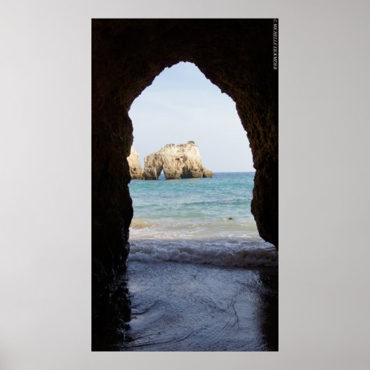 Algarve - Portugal - Beach - Strand - Zee - Meer Poster (Voorkant)