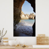 Algarve - Portugal - Beach - Strand - Zee - Meer Poster (Keuken)
