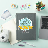 Algarve Portugal Bloem Succulent Souvenir Sticker (iPad Cover)
