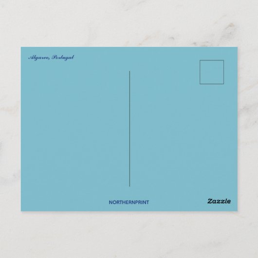 Algarve Portugal Briefkaart (Achterkant)